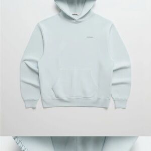 Madhappy  Light Blue Hoodie. Color Ocean Mist. Size M
